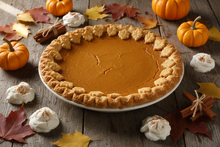 Load image into Gallery viewer, Thanksgiving themed Pumpkin Pie