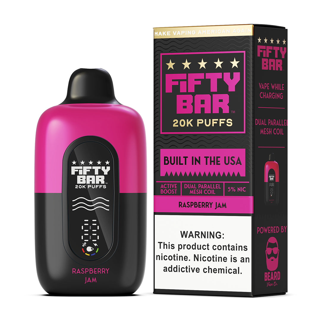 is fifty bar vape fda approved Fifty Bar V2 20k – Silver Sky Distribution