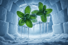 Load image into Gallery viewer, Mint with ice cicles inside of an igloo
