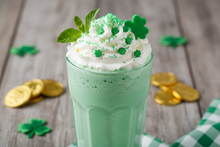 Load image into Gallery viewer, St Paddy&#39;s themed Mint Milkshake
