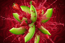 Load image into Gallery viewer, take away the cherries and add honeydew slices but make them vibrant
