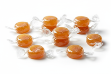 Load image into Gallery viewer, Wrapped in clear wrapper butterscotch round candies
